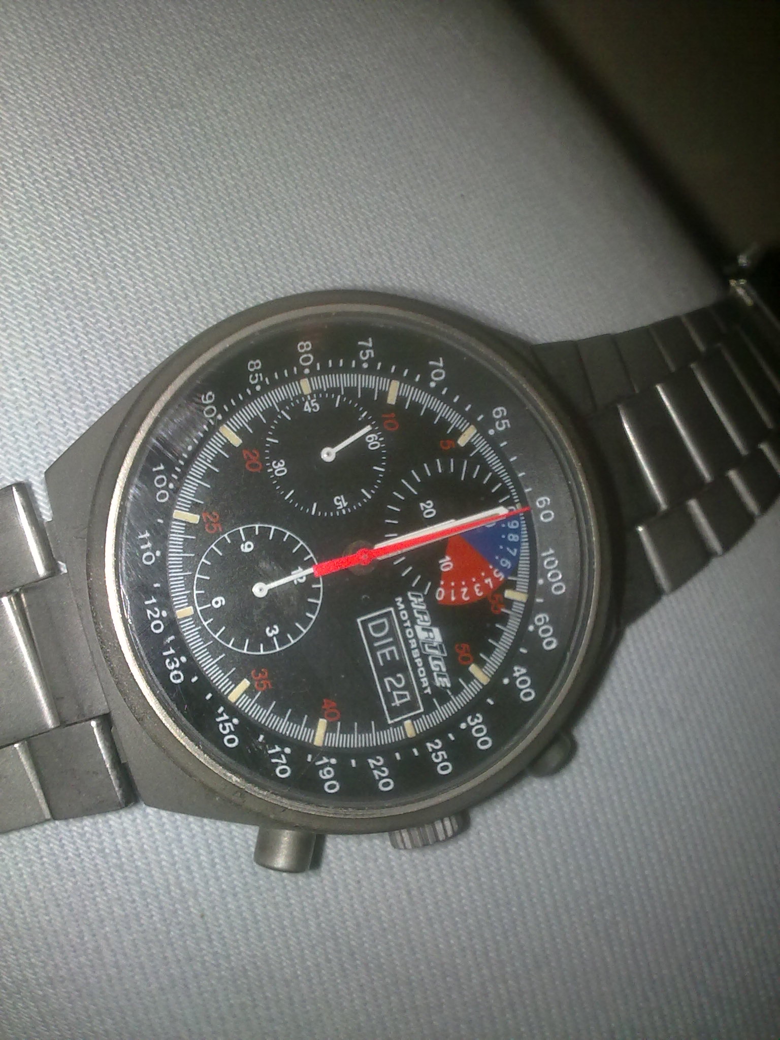 Hartge Motorsport<br />mit Datum-anzeige <br />Automatic,swiss-made,wasserfest, Schock resistant, anti magnetic,stainless steel